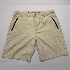 Men's Tan Performance Shorts size 36